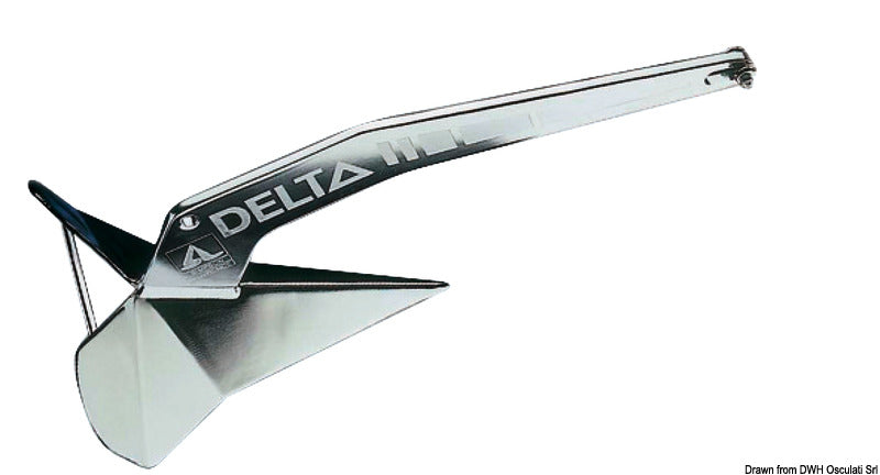 LEWMAR Delta® ruostumaton teräsankkuri