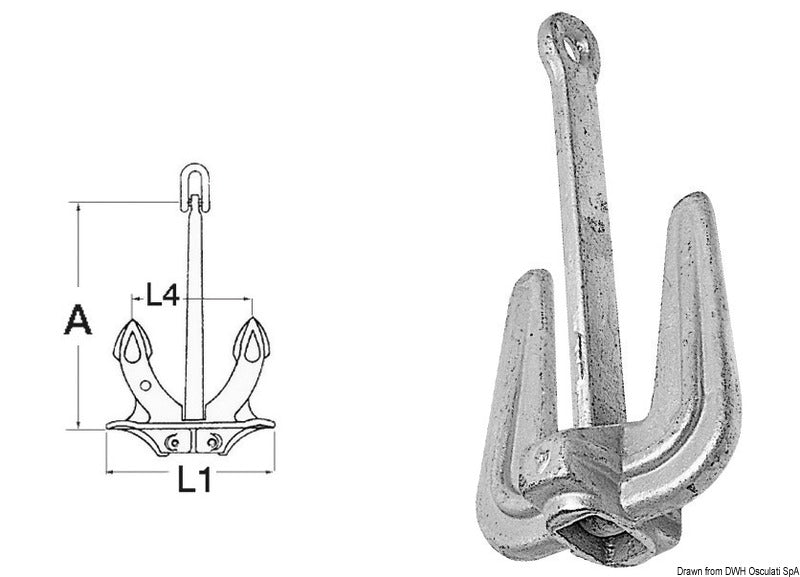 Hall traditional anchor