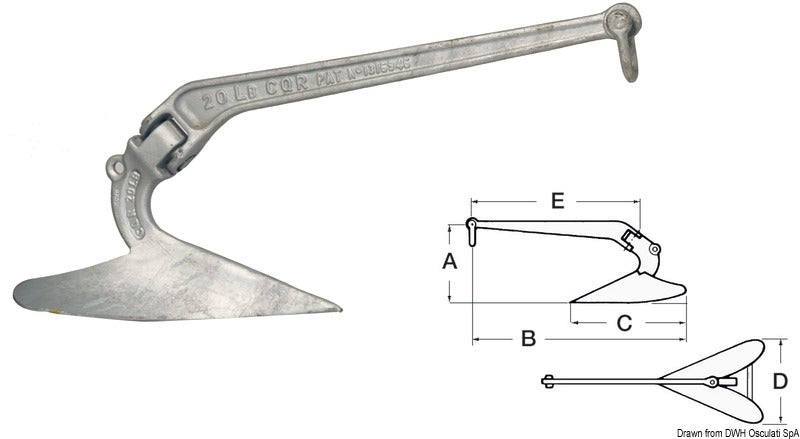 LEWMAR C.Q.R.® anchor