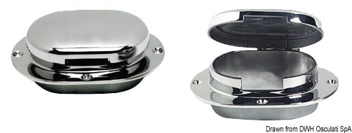 Ankkuriköyden haukkareikä kannella