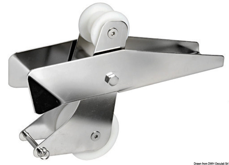 Saranoitu keularulla turvatapilla