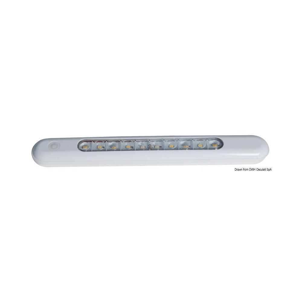 Watertight LED surface light