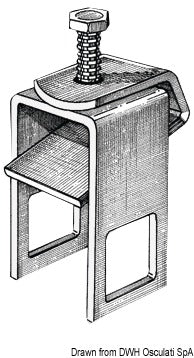 Locking bracket for tube