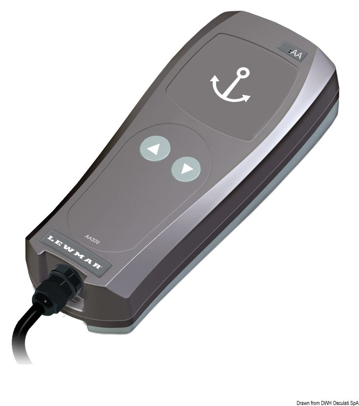 LEWMAR up/down push-button controller and chain counter featuring advanced functions