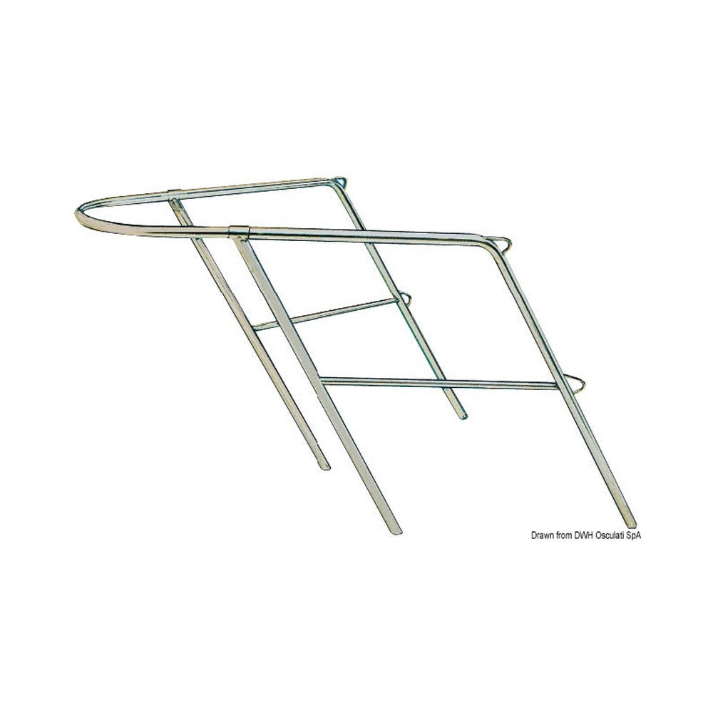 Bow pulpit for sails up to 9 metres