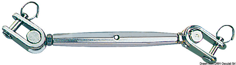 Spännskruv med två ledade käftar