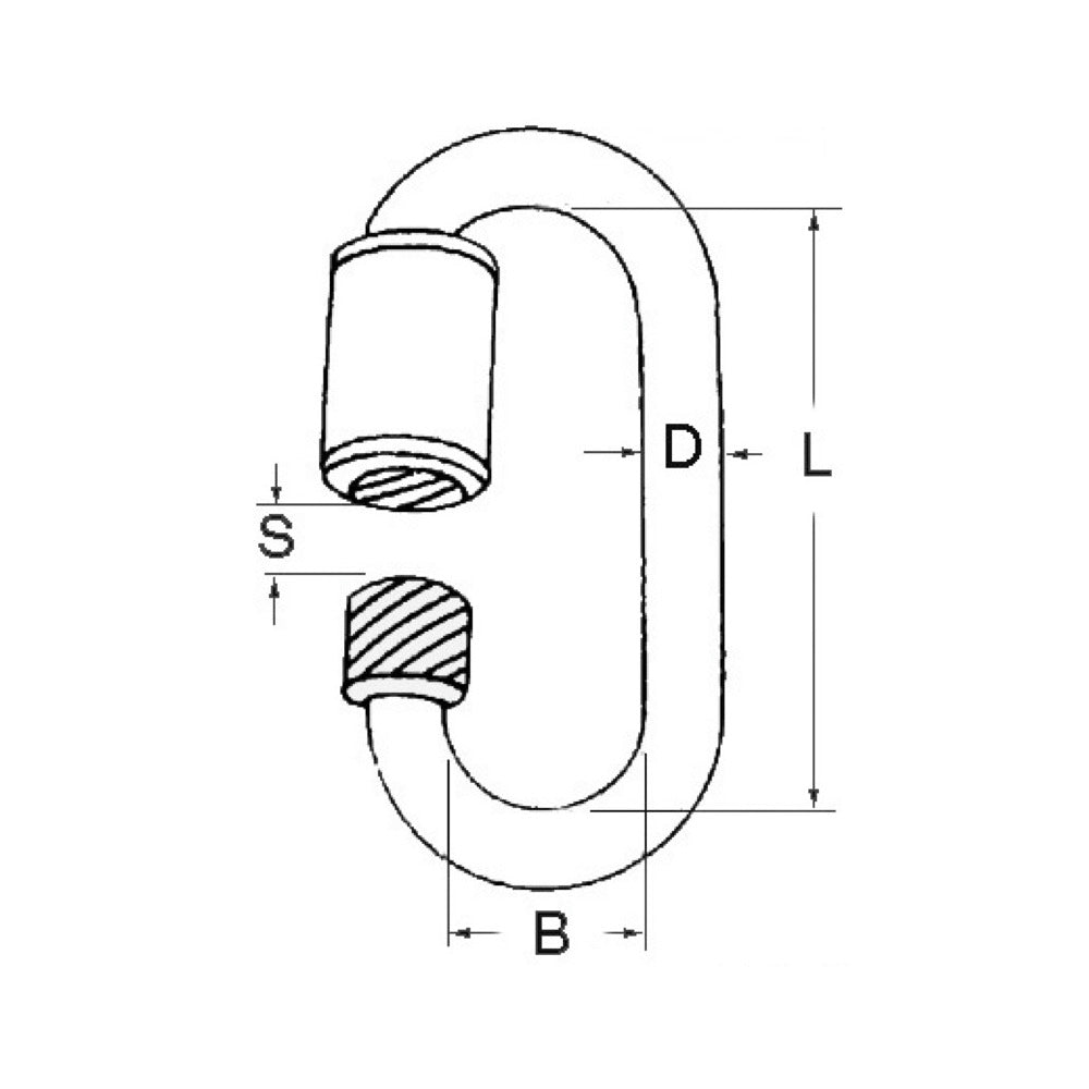 Snap-hooks with screw opening