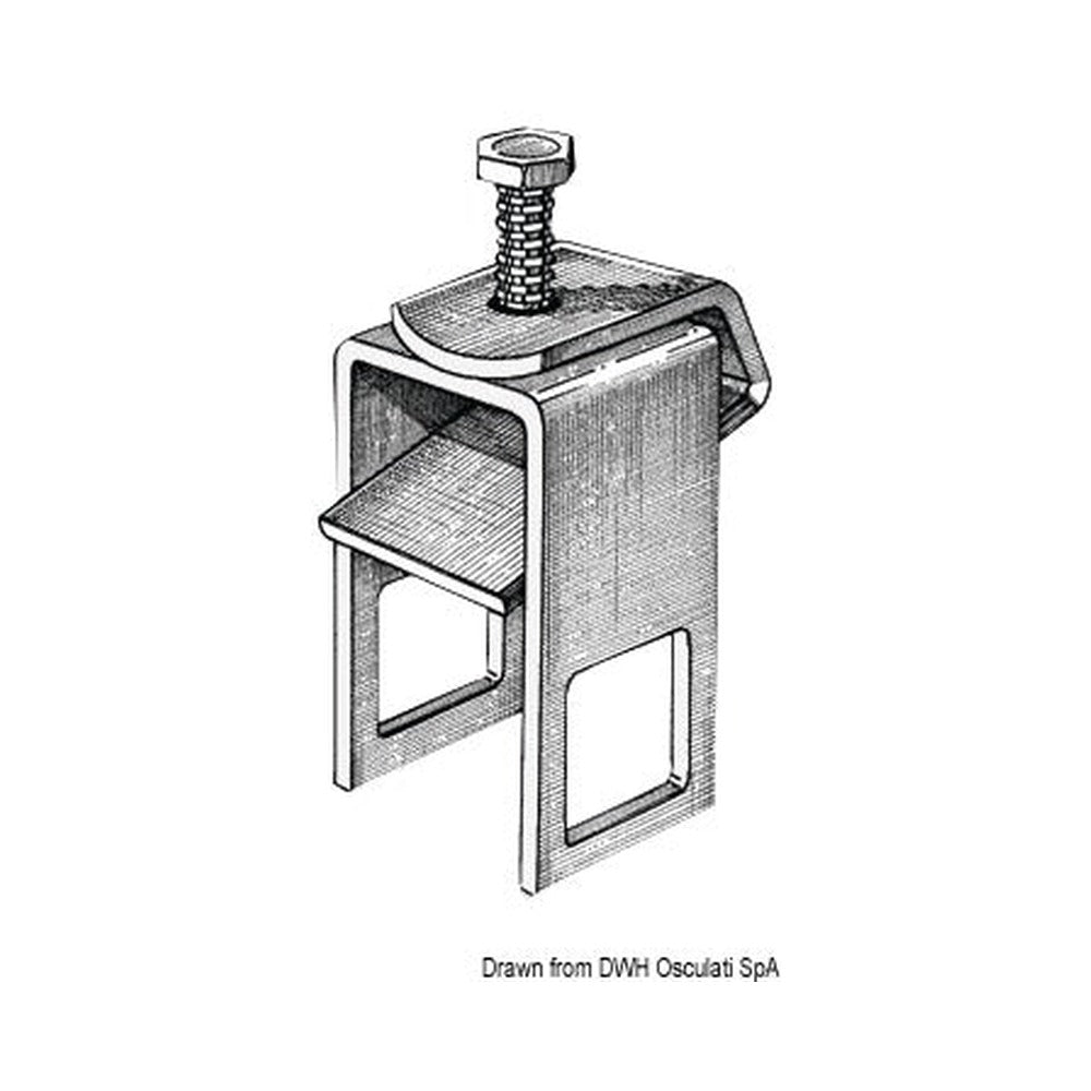 Locking bracket for tube