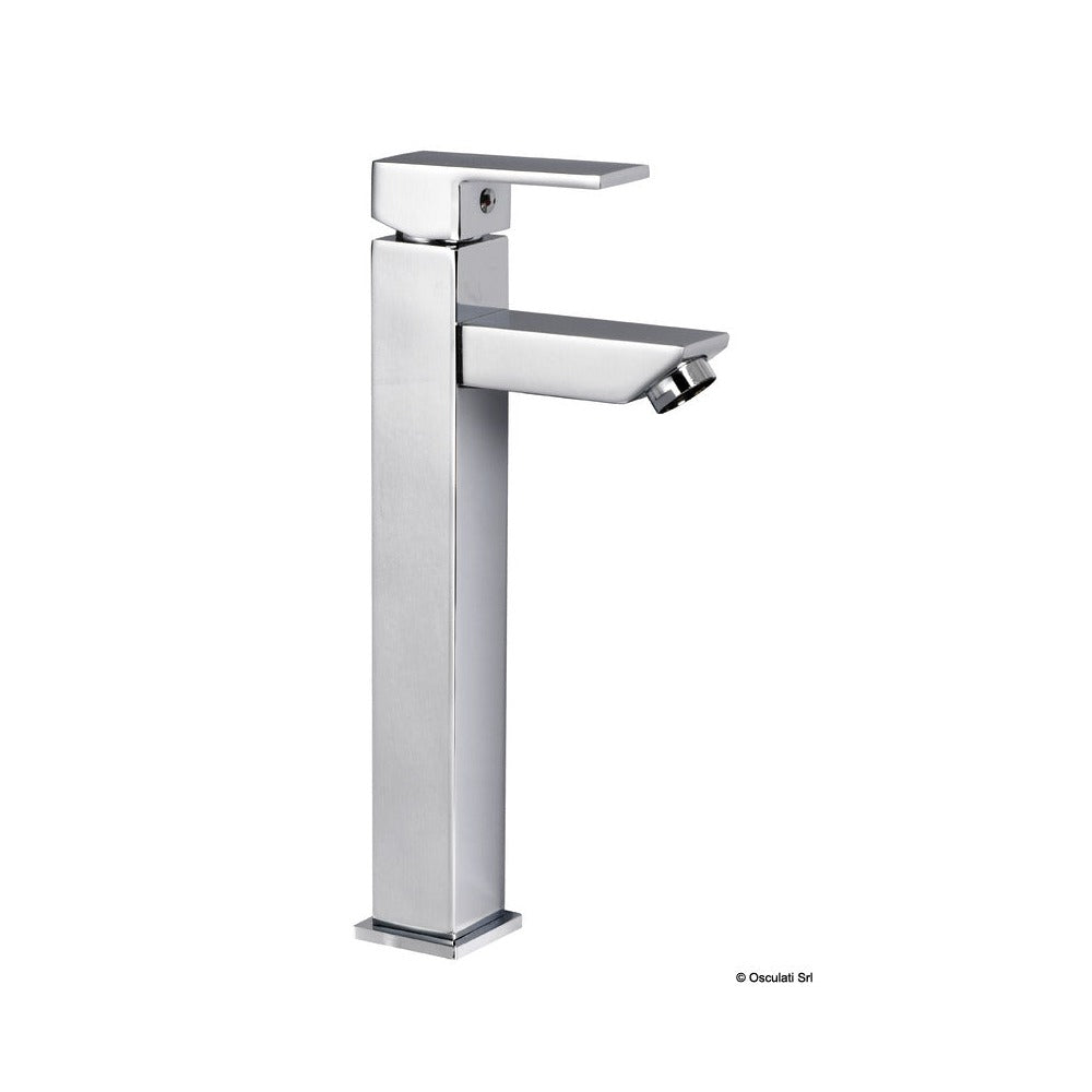 Square tall mixer for toilet sink (for projecting