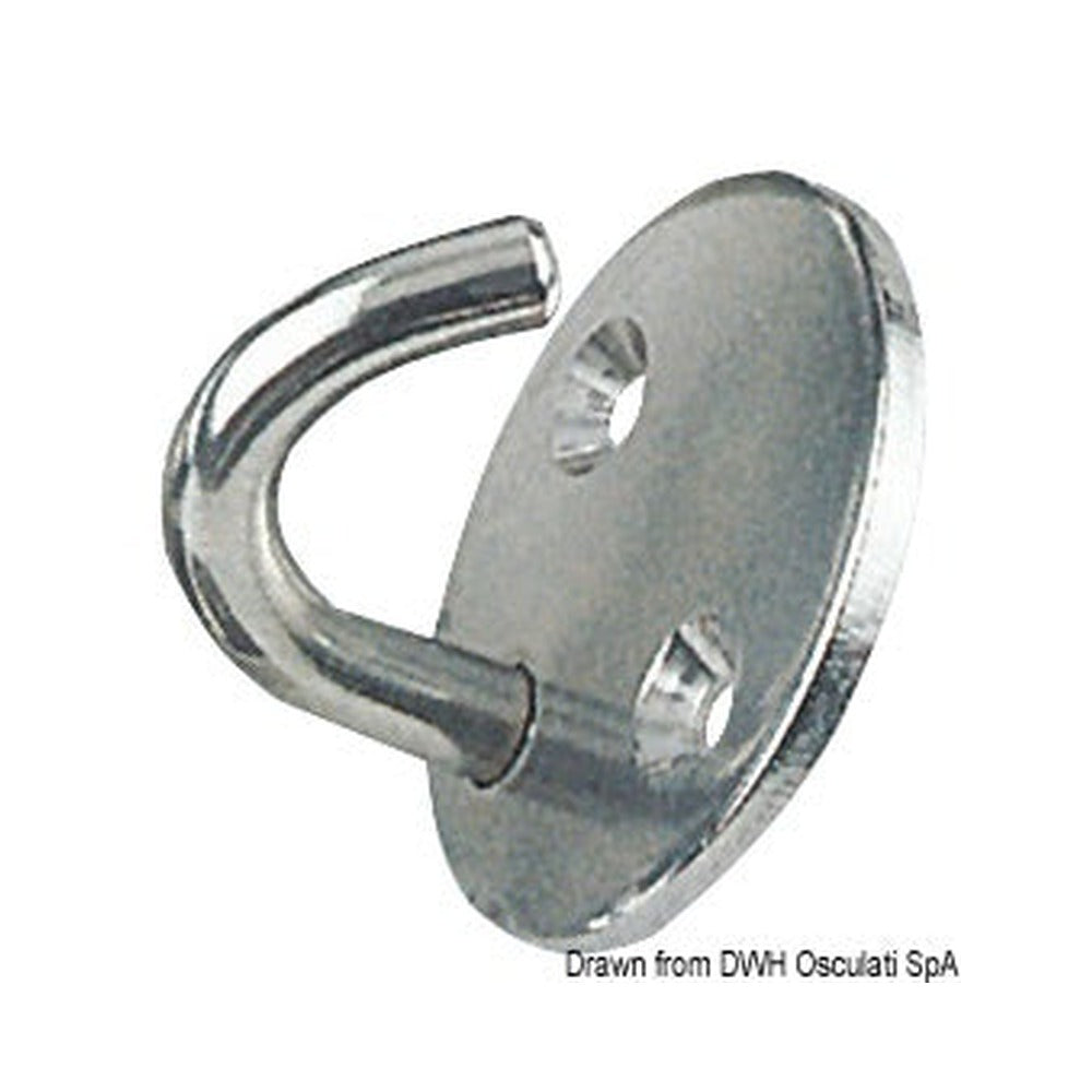 Round plate hooks - 5 mm
