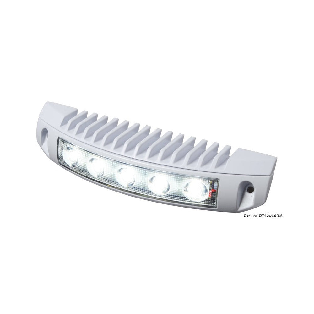 LED spotlight for gangplanks, upper sterns and fly