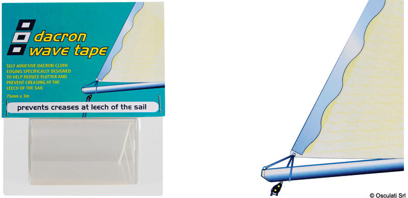 PSP Dacron Wave Leech Tape, itseliimautuva