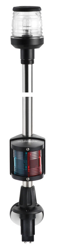 Klassinen yhdistelmäankkurivalaisin ruostumattomasta teräksestä valmistetulla tangolla