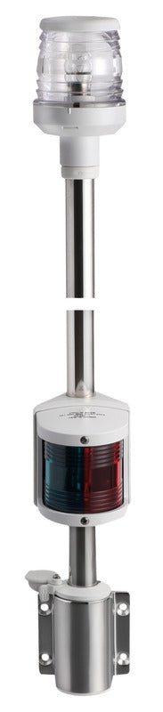 Klassinen yhdistelmäankkurivalaisin ruostumattomasta teräksestä valmistetulla tangolla