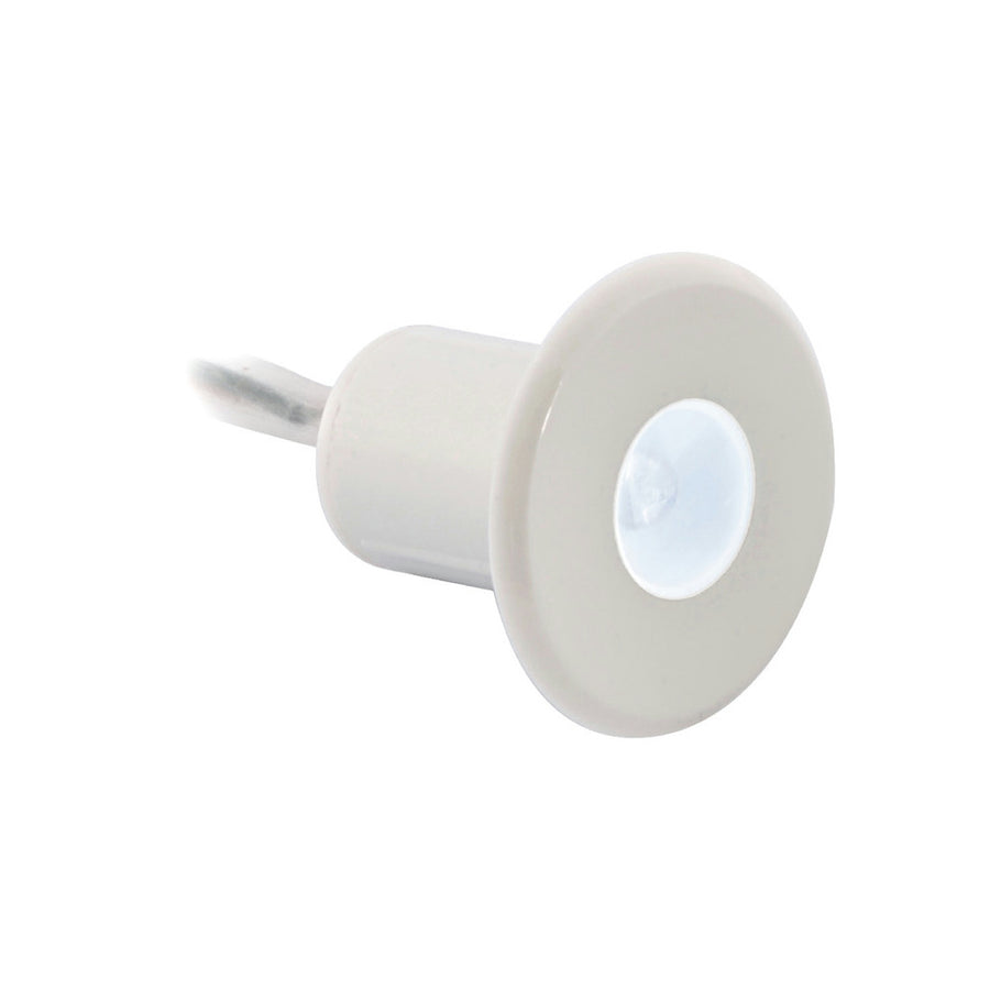 LED courtesy light for recess mounting - frontal orientation