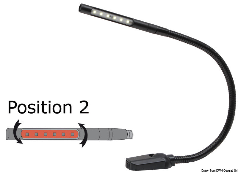 LABCRAFT ML nivelletty LED-kohdevalaisin karttapöydälle