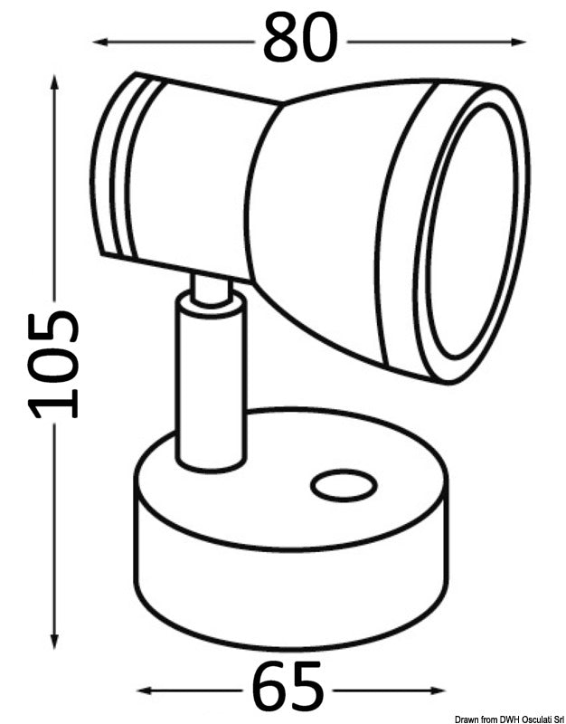 CREE LED -lukukohdevalo