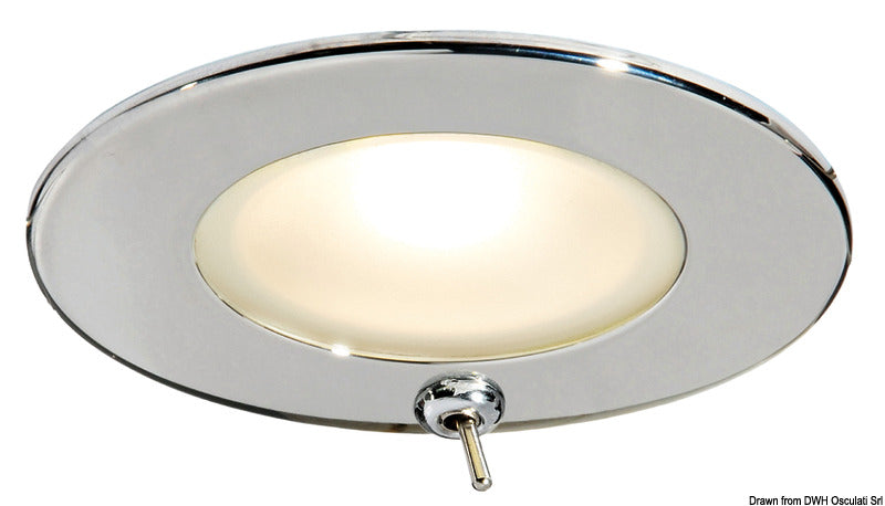 Atria II LED-kattovalaisin uppoasennukseen