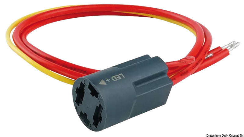 Preassembled wiring kit for FLAT switches