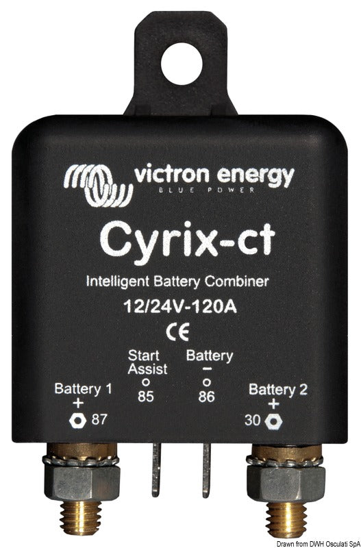 VICTRON Cyrix-I dubbelbatteriladdare