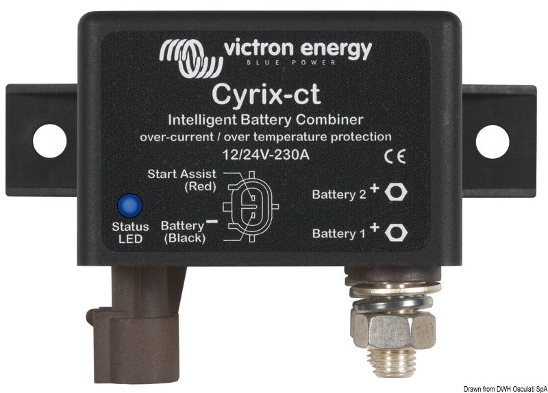 VICTRON Cyrix-I dubbelbatteriladdare