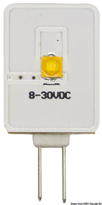 LED-lampa – G4 sidoskruvsockel