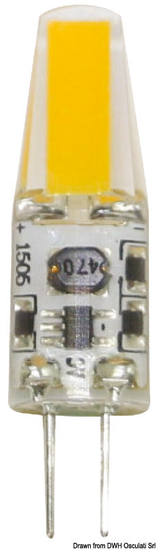LED-lampa – G4-sockel, 360° ljus