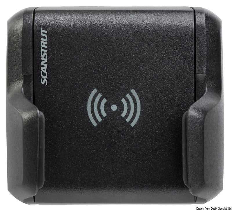 Telefonstativ med vattentät ROKK Wireless Nano-laddare – 10 W