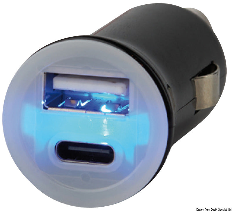 12/24V USB-kontakter