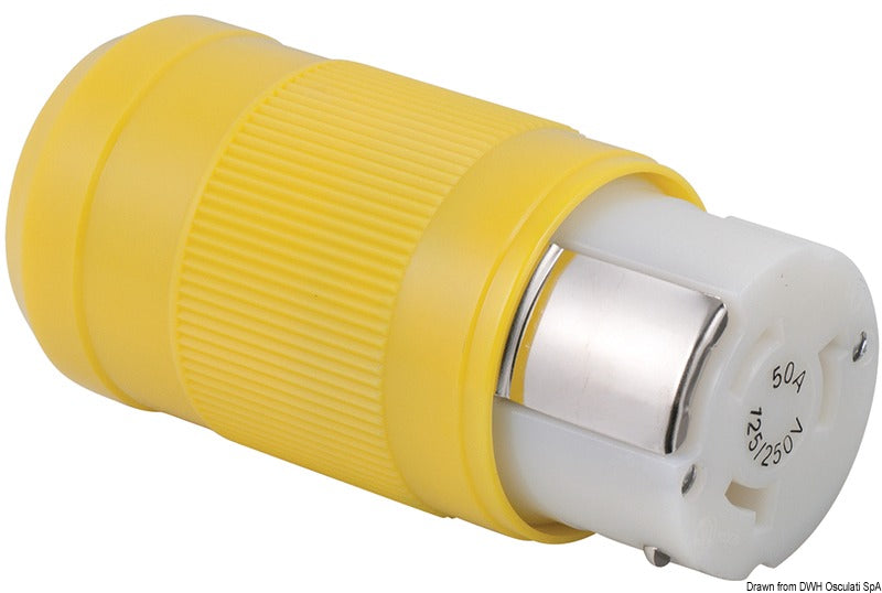 MARINCO 50A uttag och kontakter 125/250 V