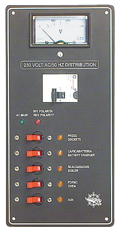 AC-effektstyrpanel, 220 V