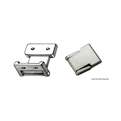 “Flush Deck” hinges for small hatches