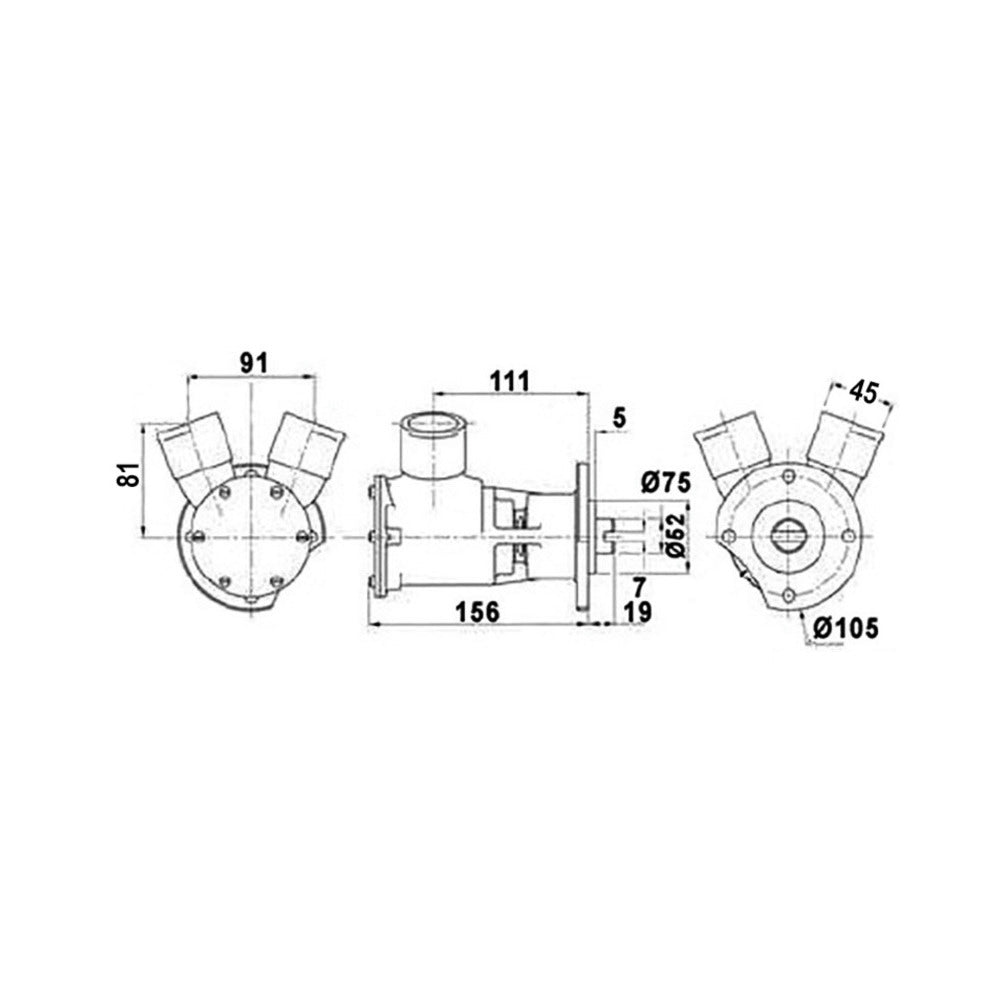 NAUCO ST 380 -tyypin pumppu