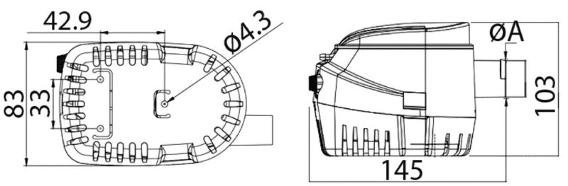 Europump II automatic bilge pump