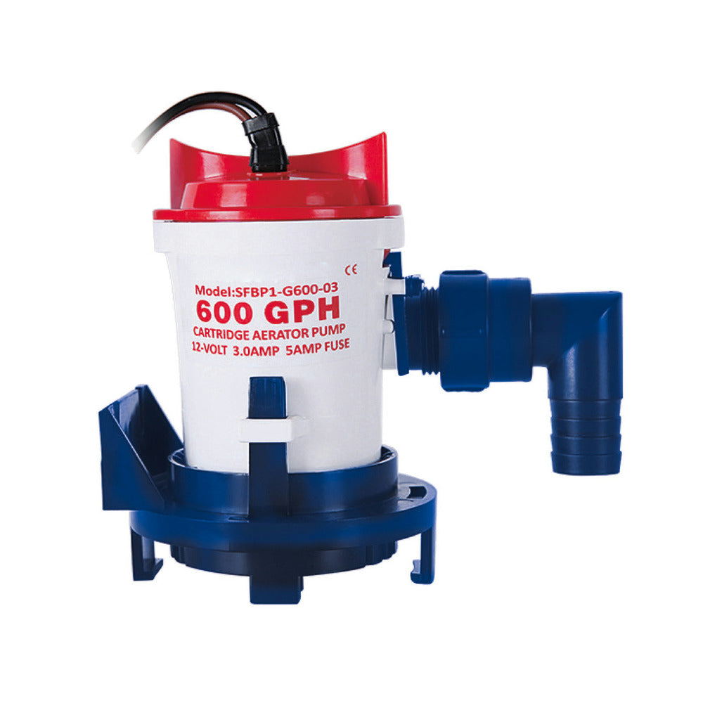 Super Flow centrifugal pump for aeration of fish hold tanks