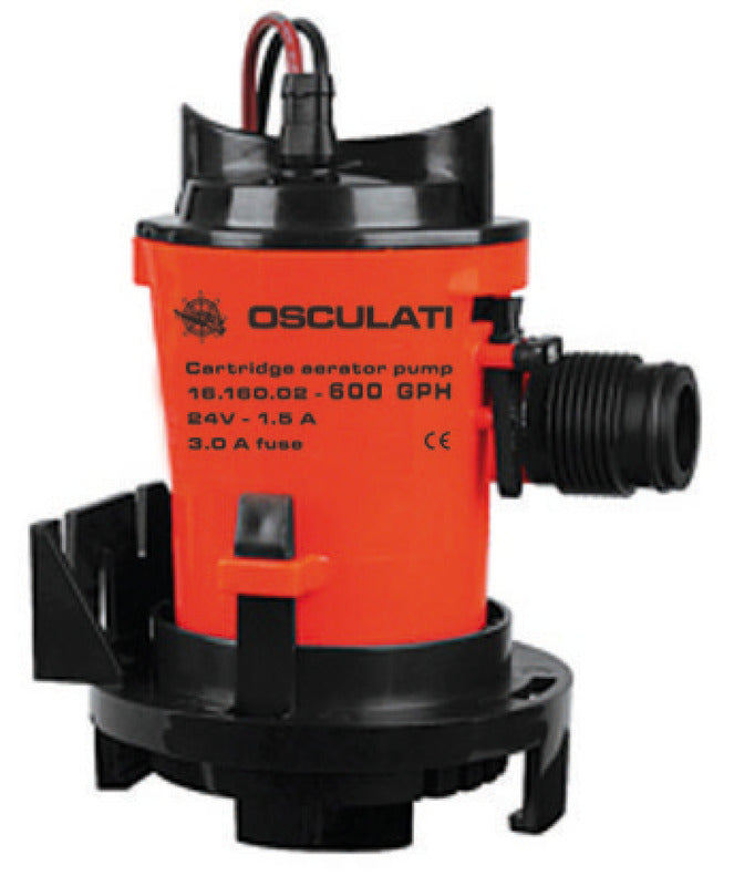 Super Flow centrifugal pump for aeration of fish hold tanks