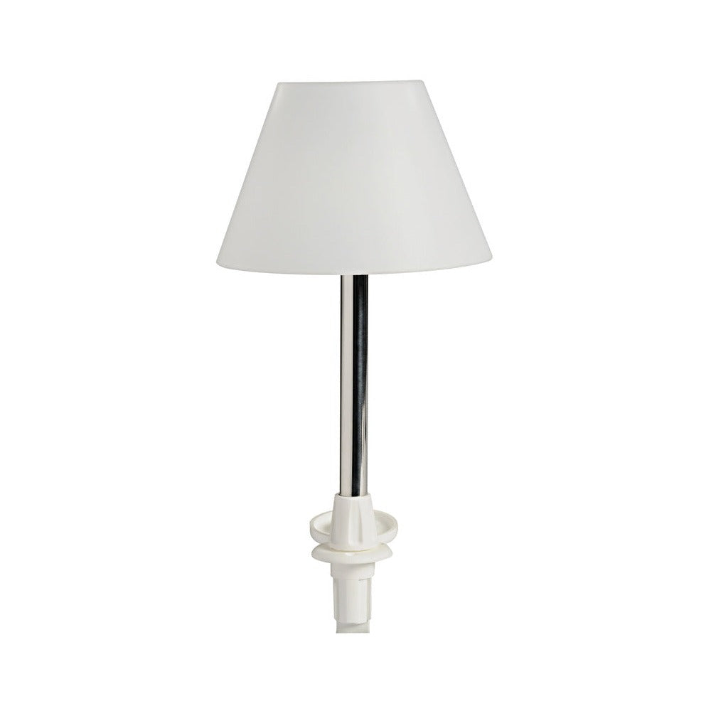 Pull-out table lamp for cockpit tables