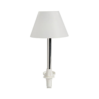 Pull-out table lamp for cockpit tables