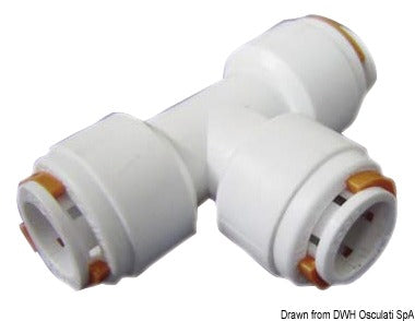 KP 12-mm Ø quick couplings for plumbing