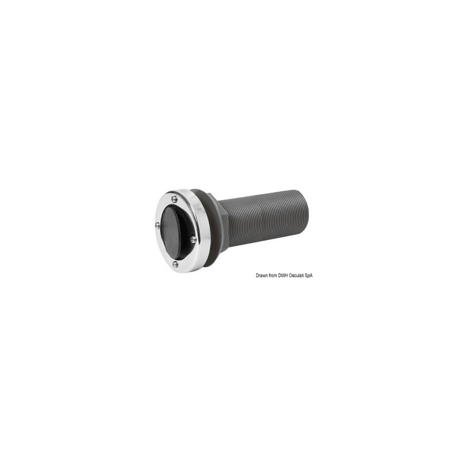 Bottenventil 1 1/2" nylon/glasfiber, 11BSP