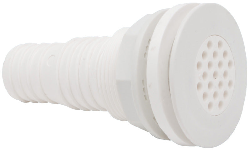 Spolad sittbrunnsavlopp försett med silnät