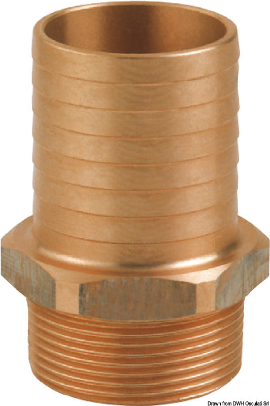 GUIDI bronze male hose connector