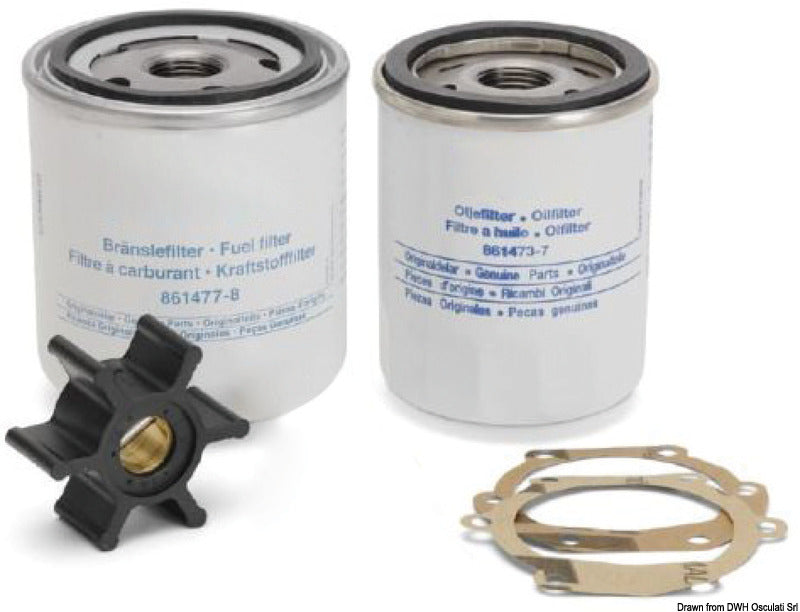 Huoltosarja VOLVO-dieselmoottoreille