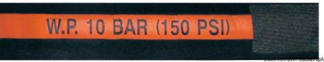 Varmvattenrör tillverkat av specialgummi som tål saltvatten och värme (-40°+120°)