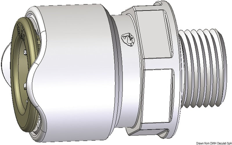WHALE 3/8" BSP-urosliitin