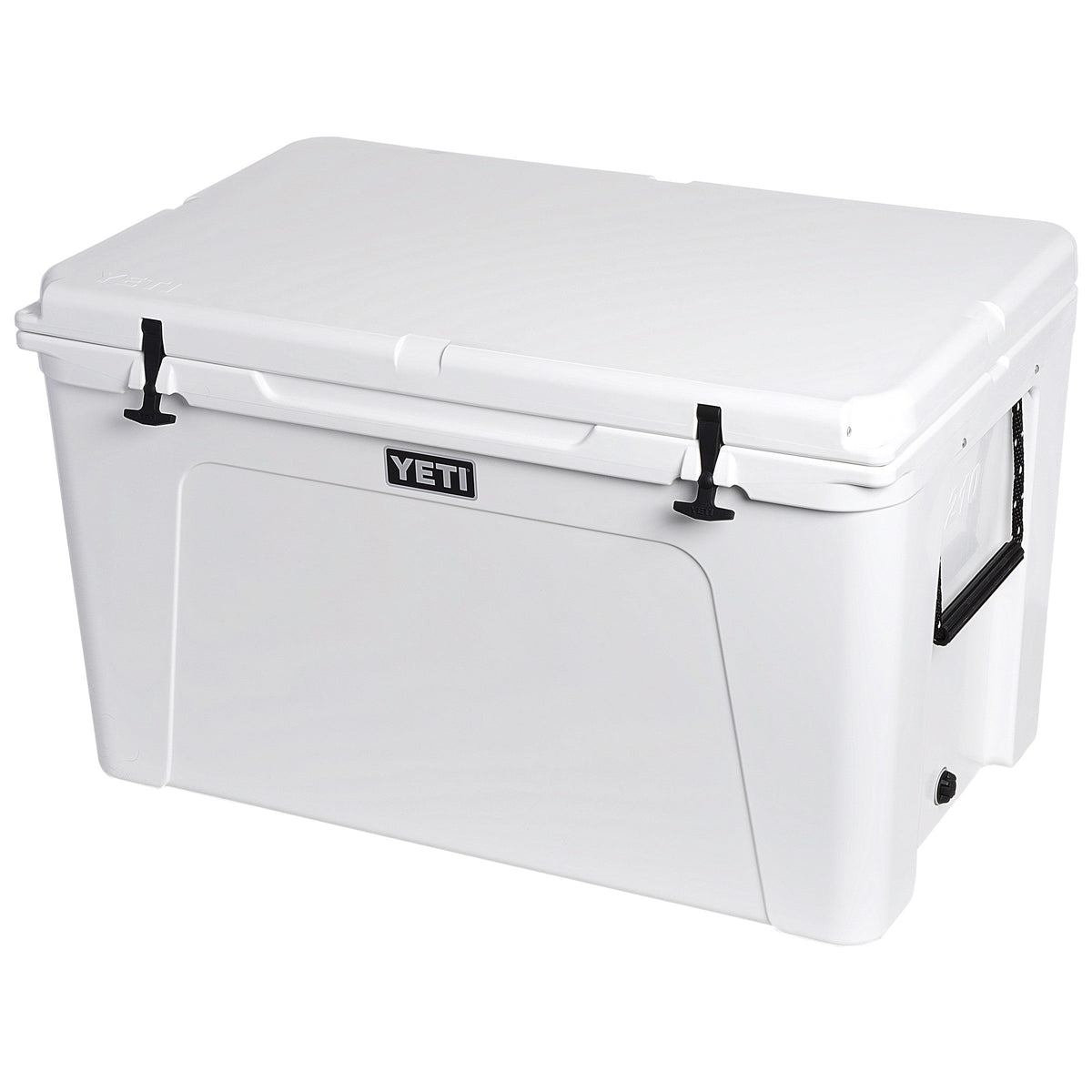 YETI Tundra 210, White, three-quarter view