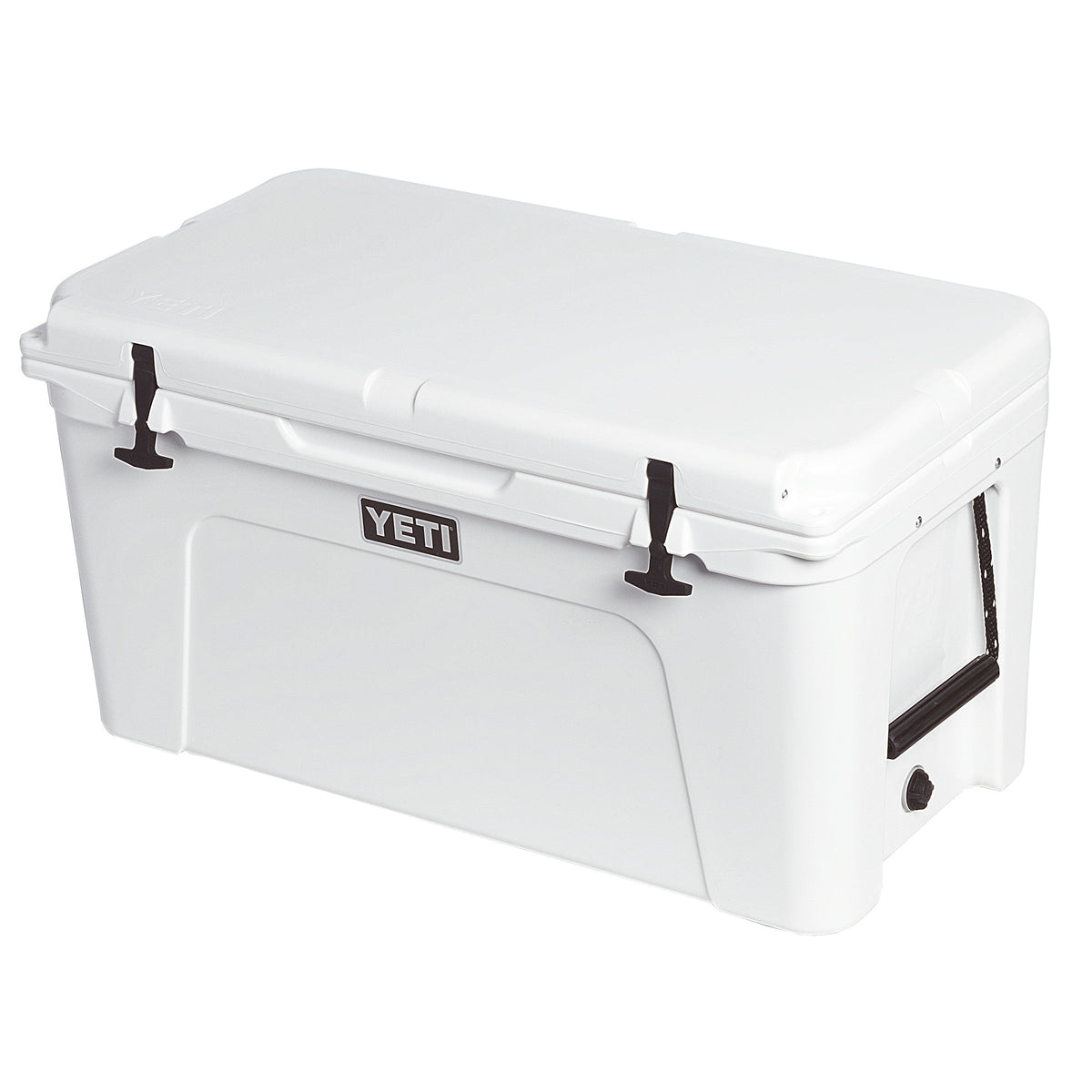 YETI Tundra 75, White, three-quarter view