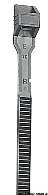 Flat head Belturing Plus technopolymer tie with high strength