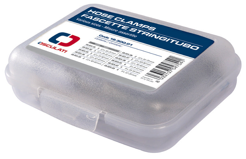 31 erilaisen nippusiteen pakkaus käytännöllisessä rasiassa