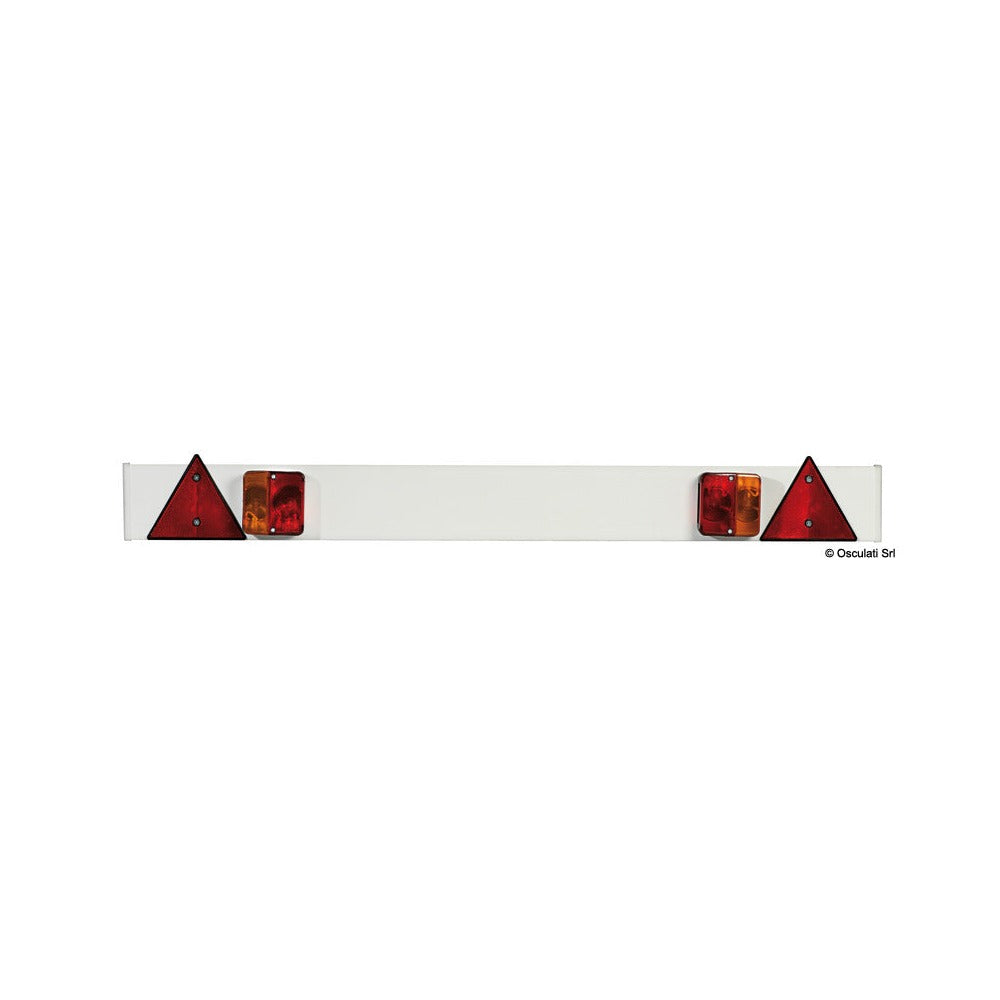Rear plastic bar with lights